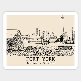 Fort York - Toronto ON Magnet
